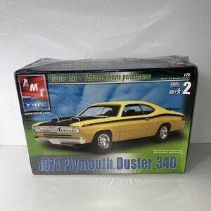AMT ERTL 1971 Plymouth Duster 340 Model Kit #31990 1/25 Scale SEALED NEW 2003
